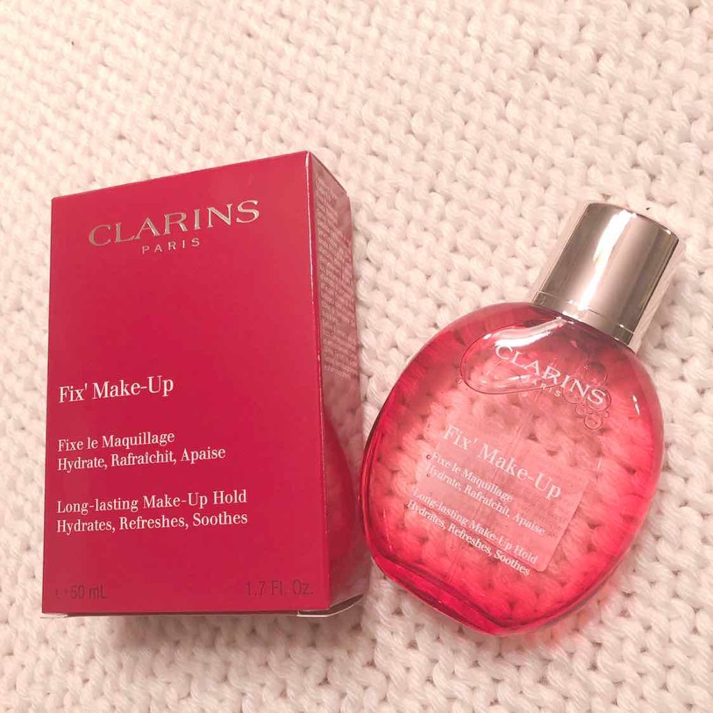フィックス メイクアップ/CLARINS/ミスト状化粧水を使ったクチコミ(1枚目)