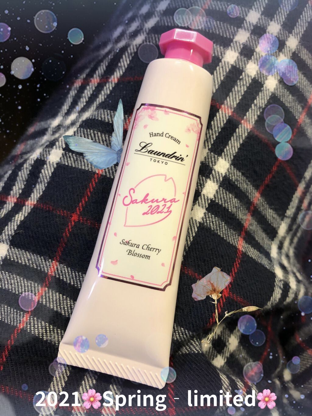 ランドリン ハンドクリーム サクラチェリーブロッサムの香り️10本 ランドリン ⁄ パフュームハンドクリーム SAKURAチェリーブロッサムの