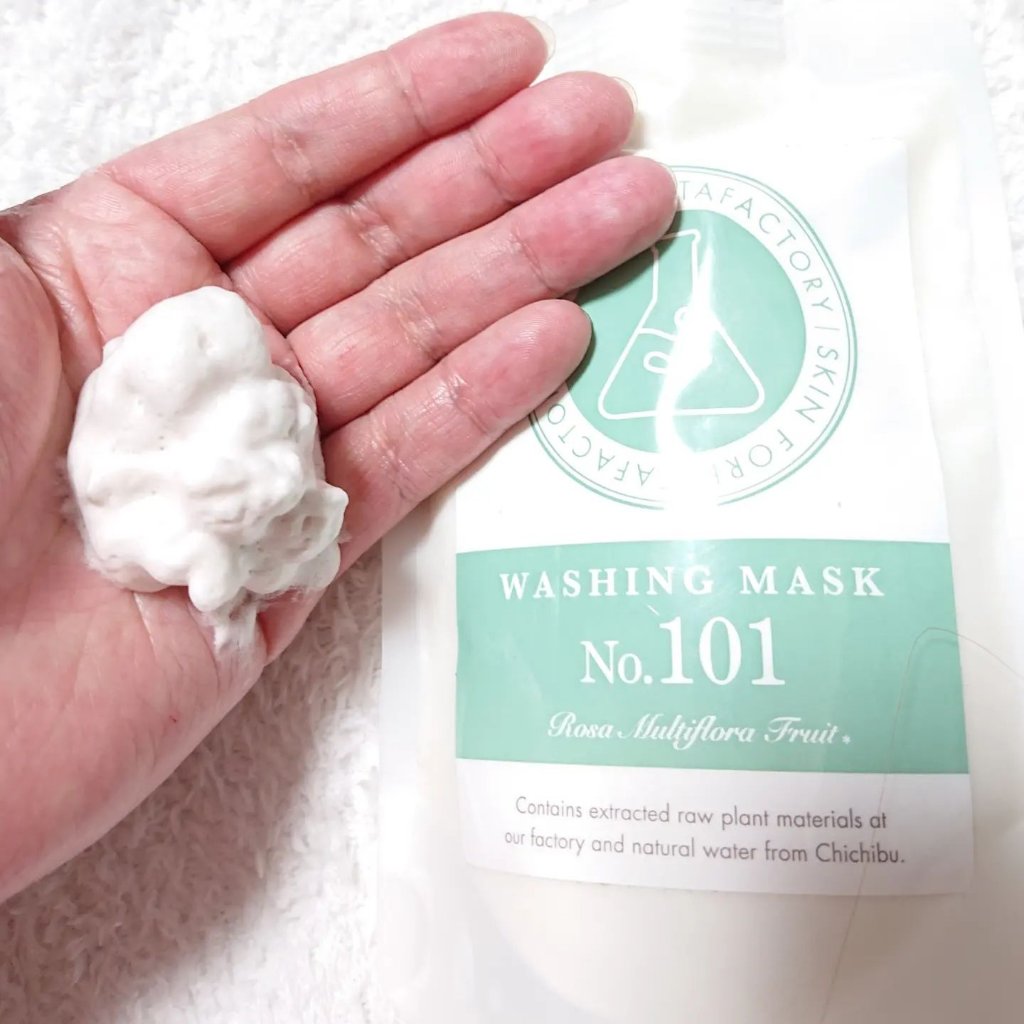 WASHING MASK No.101/SKIN FORESTA FACTORY/洗顔フォームを使ったクチコミ（3枚目）