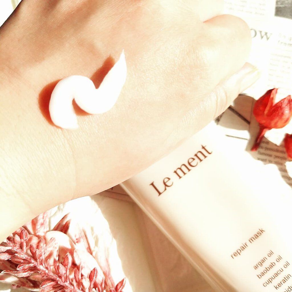 リペア マスク/Le ment/ヘアマスク・ヘアパックを使ったクチコミ（3枚目）
