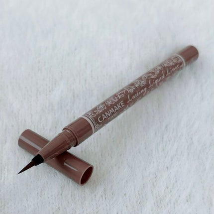 ラスティングリキッドライナー/キャンメイク/リキッドアイライナーを使ったクチコミ(1枚目)