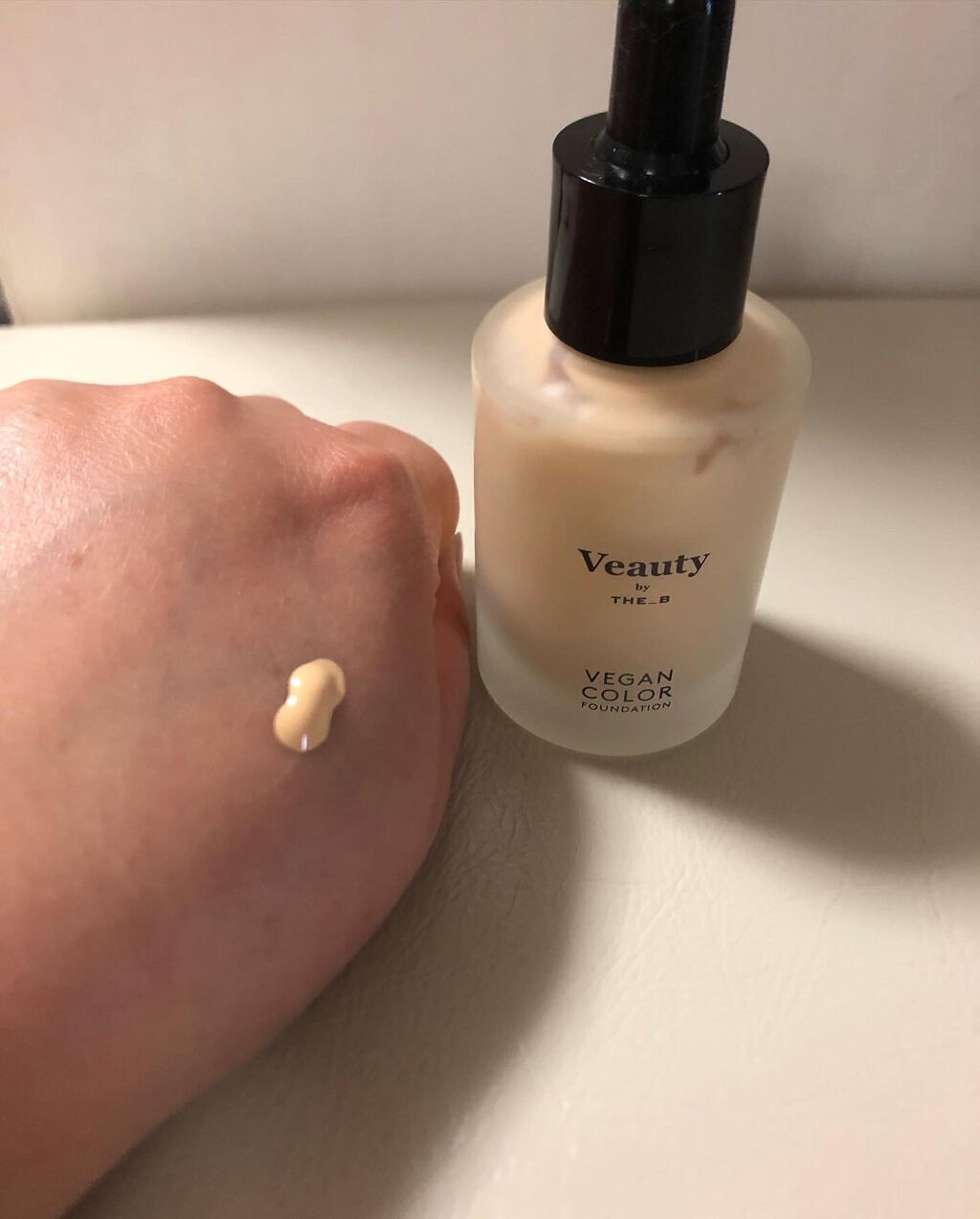 ヴィーガン カラーファンデーション/Veauty by THE_B/リキッドファンデーションを使ったクチコミ(5枚目)