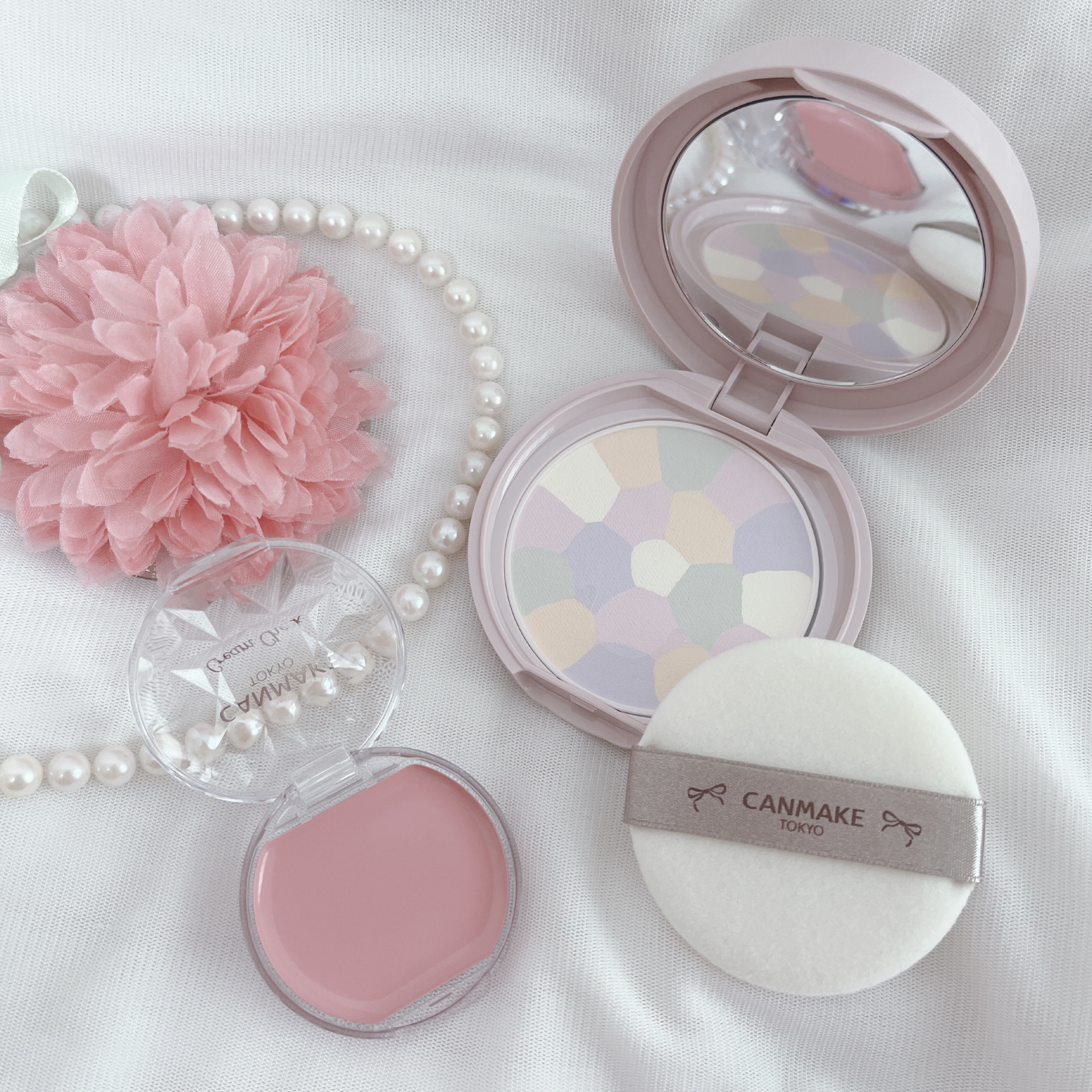 クリームチーク/キャンメイク/ジェル・クリームチークを使ったクチコミ（2枚目）