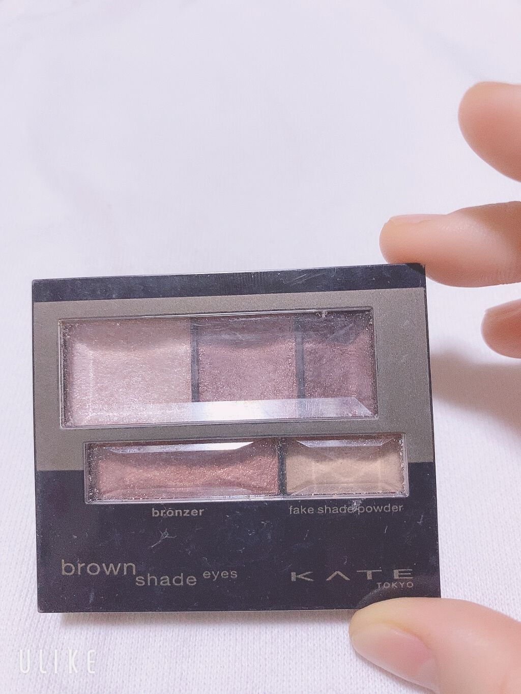 ブラウンシェードアイズN/KATE/アイシャドウパレットを使ったクチコミ（1枚目）