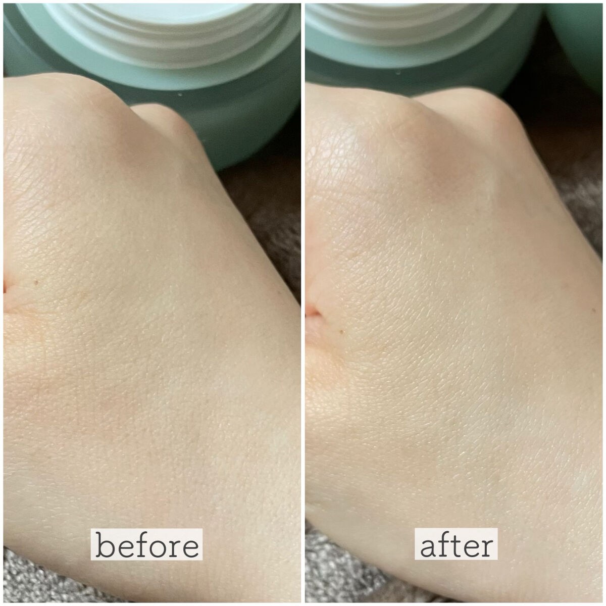 ピュアアルテミシア カーミングウォータークリーム/HANYUL(ハンユル)/フェイスクリームを使ったクチコミ（3枚目）