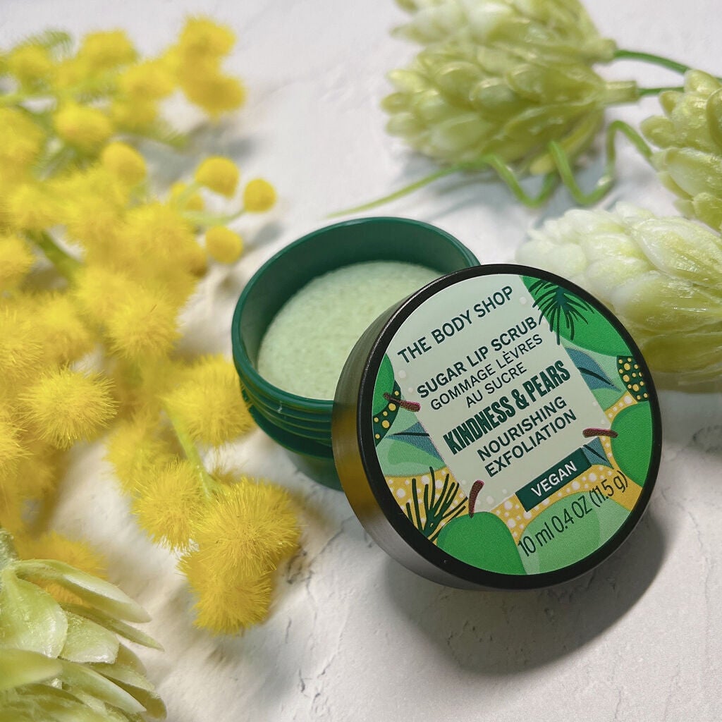 リップスクラブ ペア/THE BODY SHOP/リップスクラブを使ったクチコミ(1枚目)