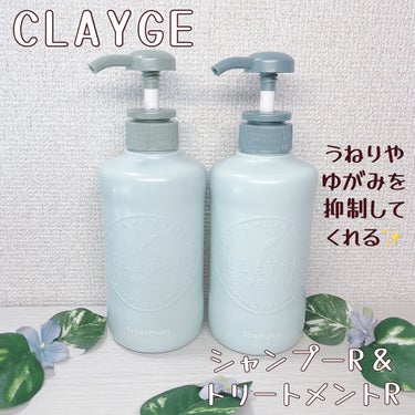 シャンプー／トリートメントR /CLAYGE/シャンプー・コンディショナーを使ったクチコミ（1枚目）