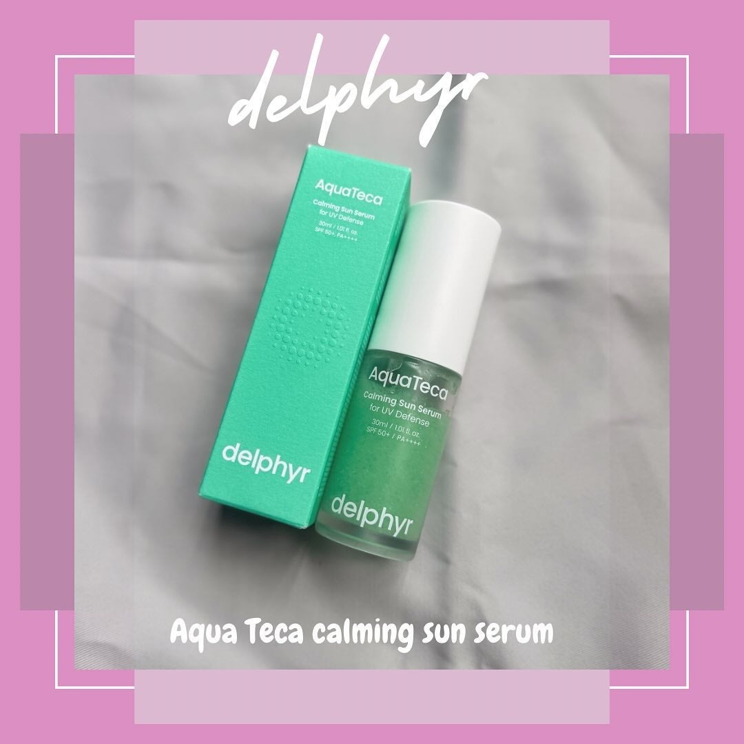 AquaTeca calming sun serum/Delphyr/日焼け止めローションを使ったクチコミ(1枚目)