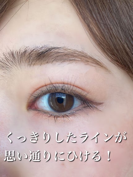 「密着アイライナー」ショート筆リキッド/デジャヴュ/リキッドアイライナーを使ったクチコミ(5枚目)