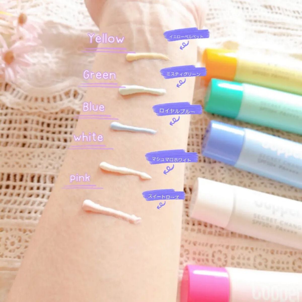 コパトーン シークレットチェンジUV マシュマロホワイト/コパトーン/日焼け止めクリームを使ったクチコミ(2枚目)