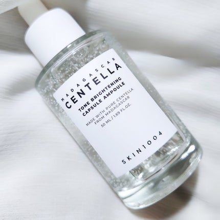 トーンブライトニング カプセルアンプル/SKIN1004/美容液を使ったクチコミ(4枚目)