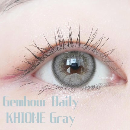 khione 1day/Gemhour lens/ワンデー(1DAY)カラコンを使ったクチコミ(1枚目)