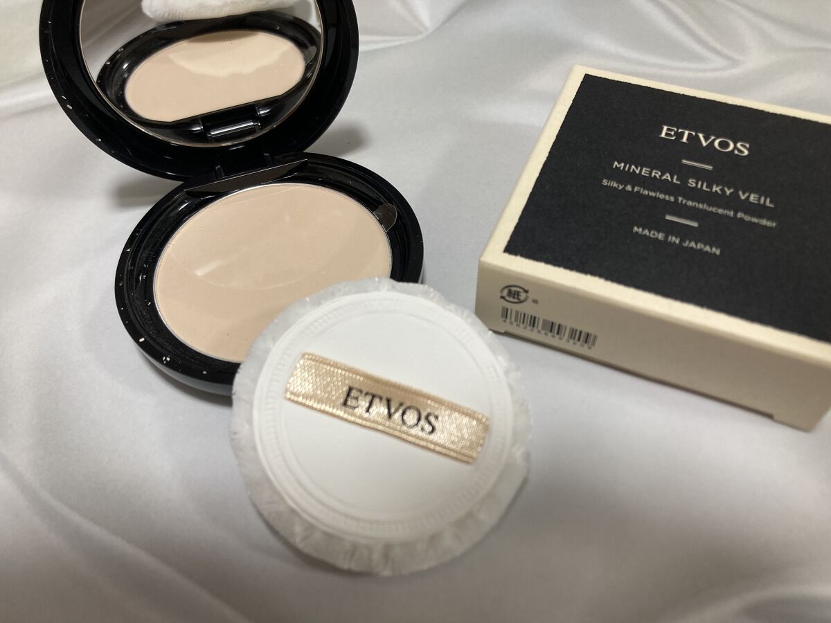 ミネラルシルキーベール 通常パッケージ/エトヴォス/プレストパウダーを使ったクチコミ（1枚目）