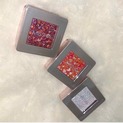 グリッタープリズム シャドウ/MISSHA/グリッターを使ったクチコミ(1枚目)