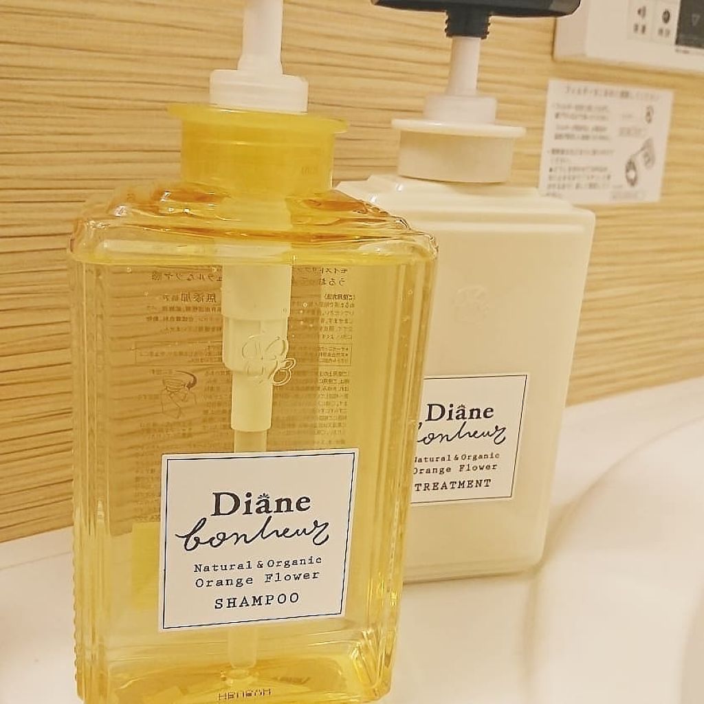 オレンジフラワーの香り/シャンプー&トリートメント/ダイアン/市販シャンプーを使ったクチコミ(3枚目)