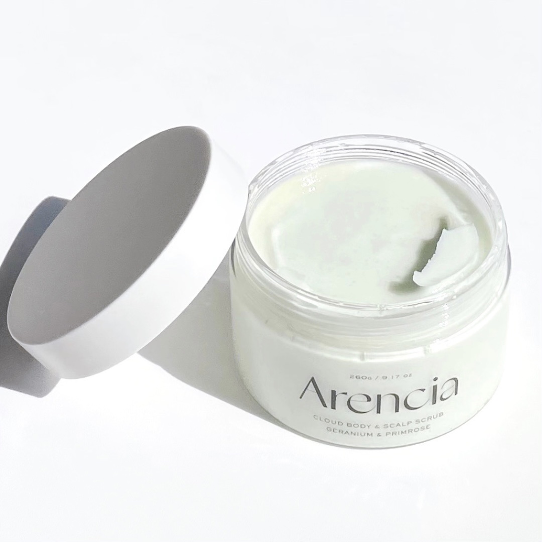 フレッシュクラウドスクラブ ゼラニウム&プリムローズ/アレンシア/ボディスクラブを使ったクチコミ（2枚目）