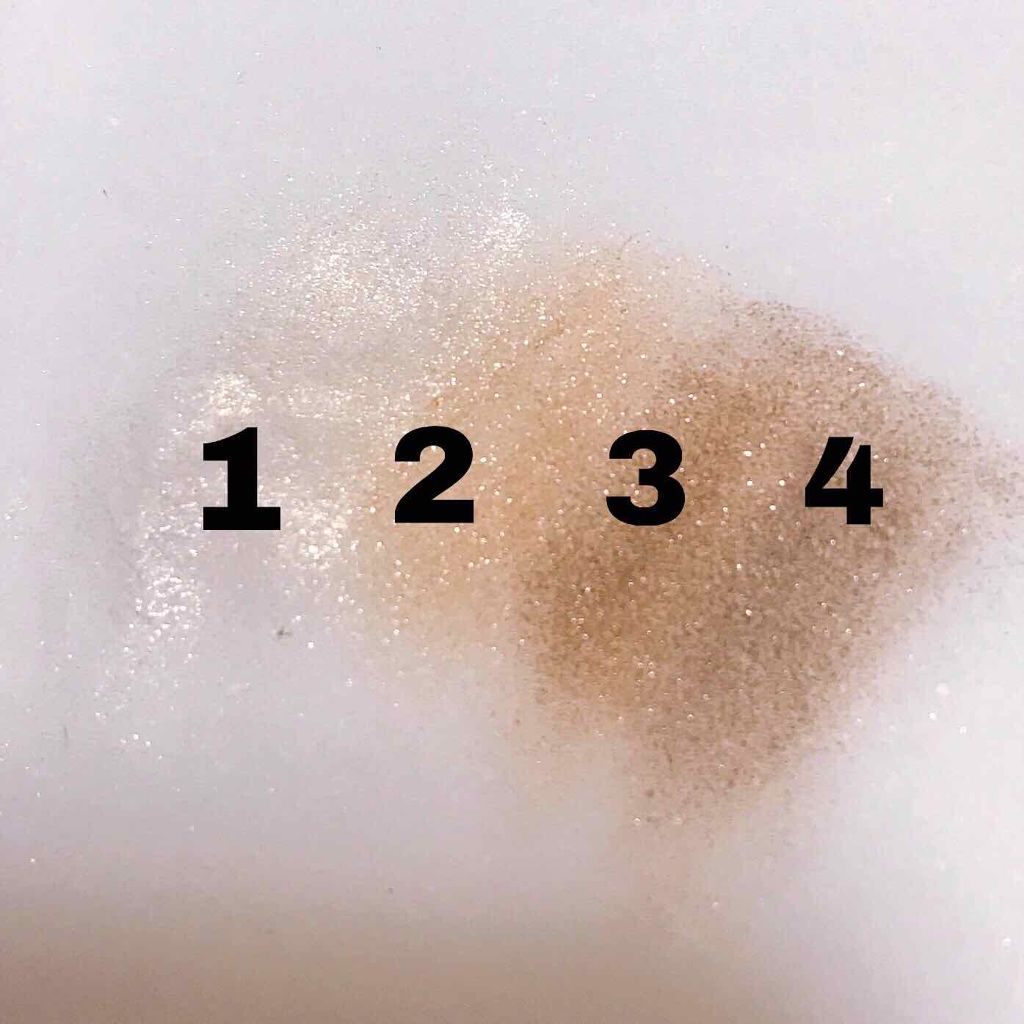 グラデーション アイ カラー（チップ付）/ちふれ/アイシャドウパレットを使ったクチコミ（3枚目）