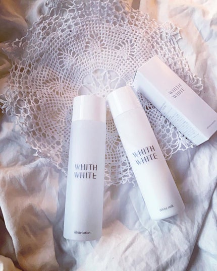 美白 化粧水/WHITH WHITE/化粧水を使ったクチコミ(1枚目)