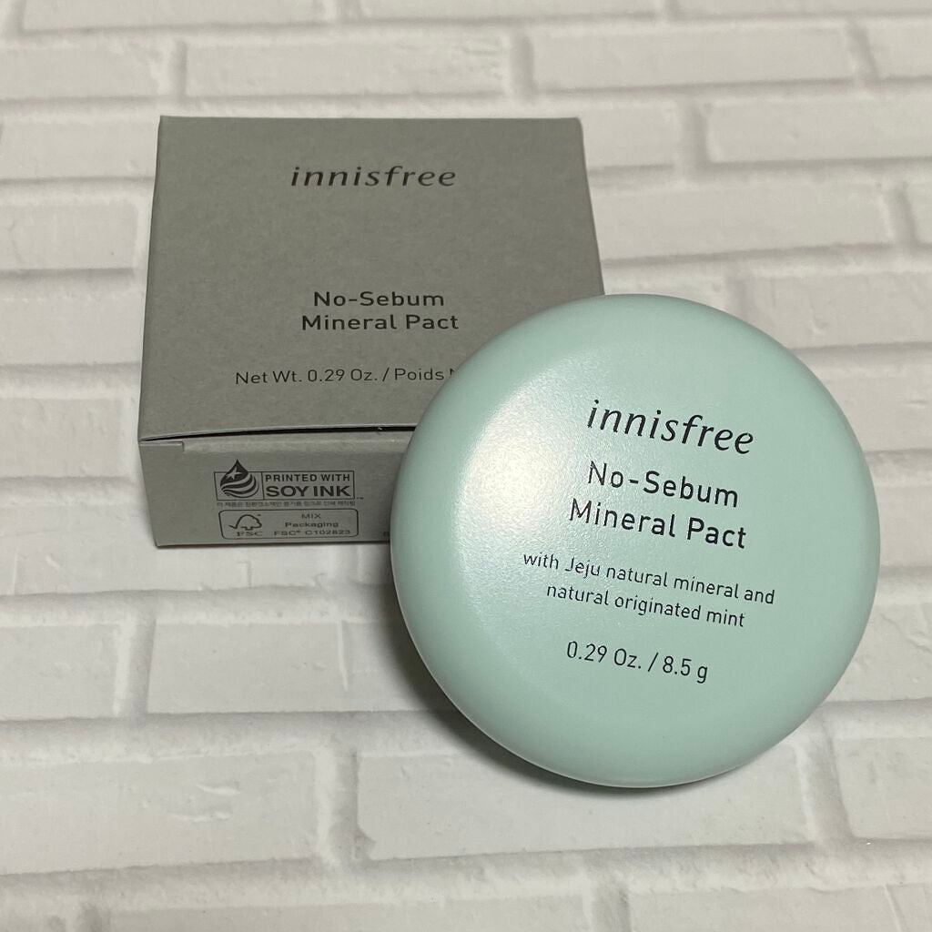 ノーセバム ミネラルパクト N/innisfree/プレストパウダーを使ったクチコミ(1枚目)