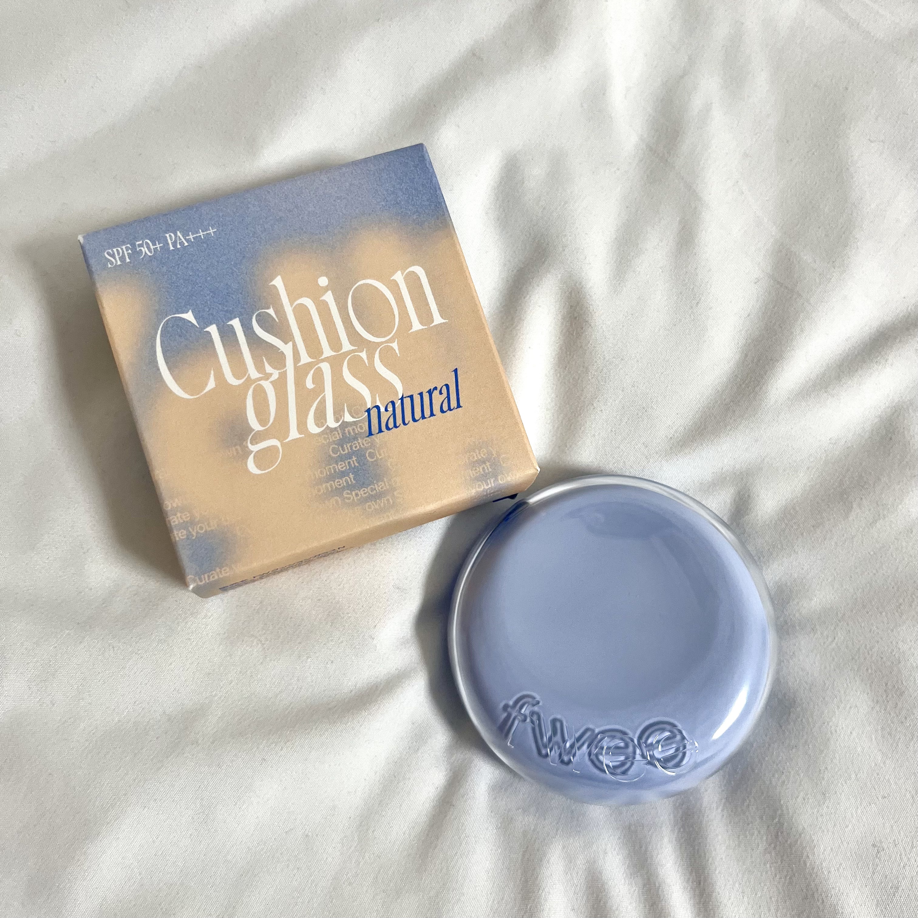 フィー クッションガラス ナチュラル/fwee/クッションファンデーションを使ったクチコミ（1枚目）