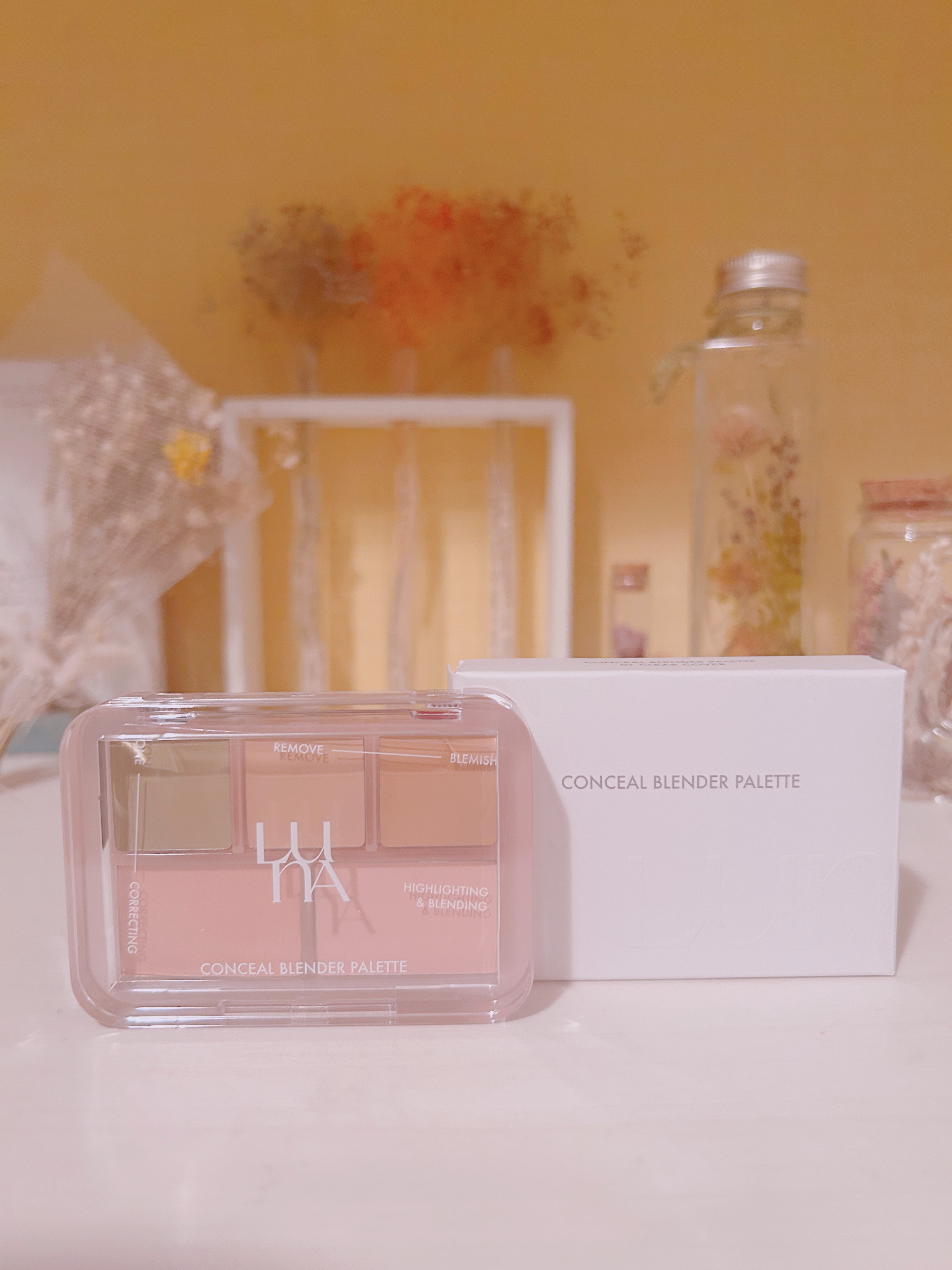 コンシールブレンダーパレット/LUNA/パレットコンシーラーを使ったクチコミ（1枚目）