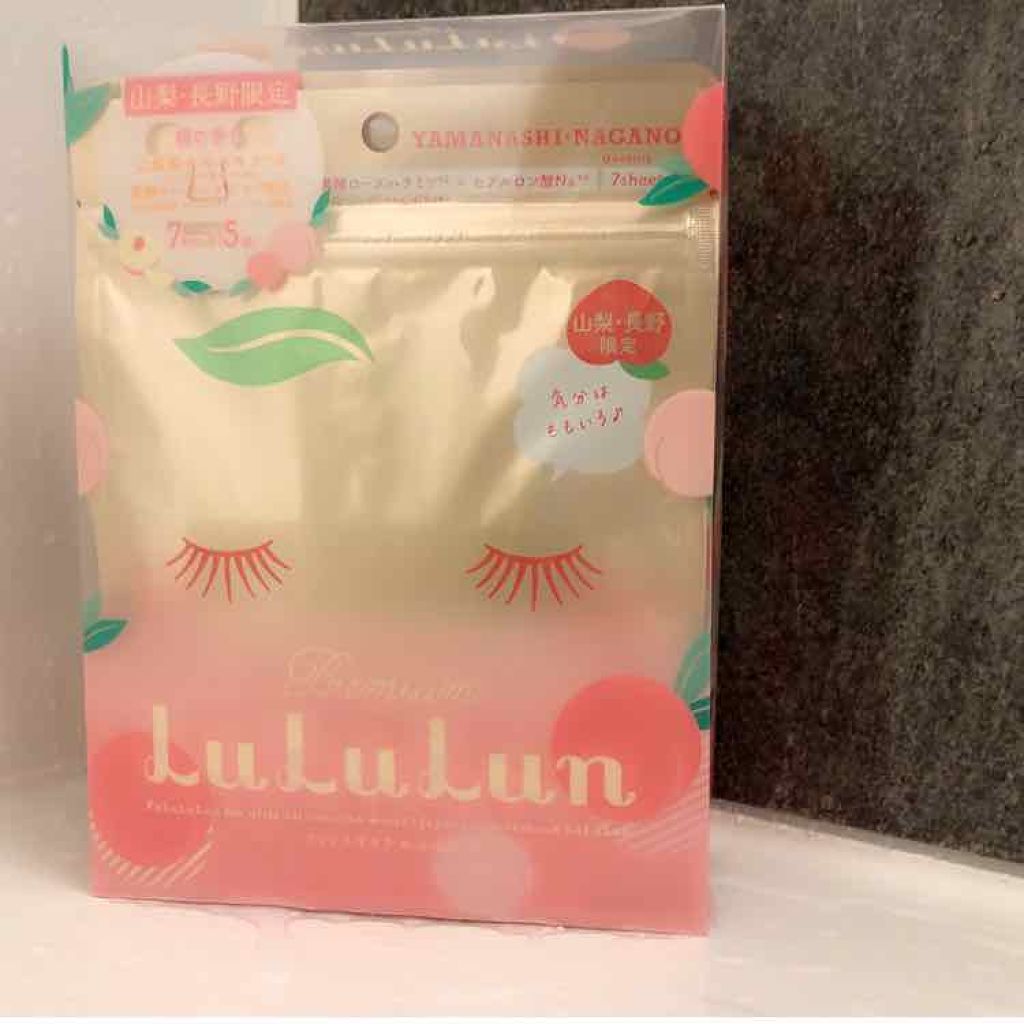 山梨・長野ルルルン（桃の香り）/ルルルン/シートマスク・パックを使ったクチコミ（1枚目）