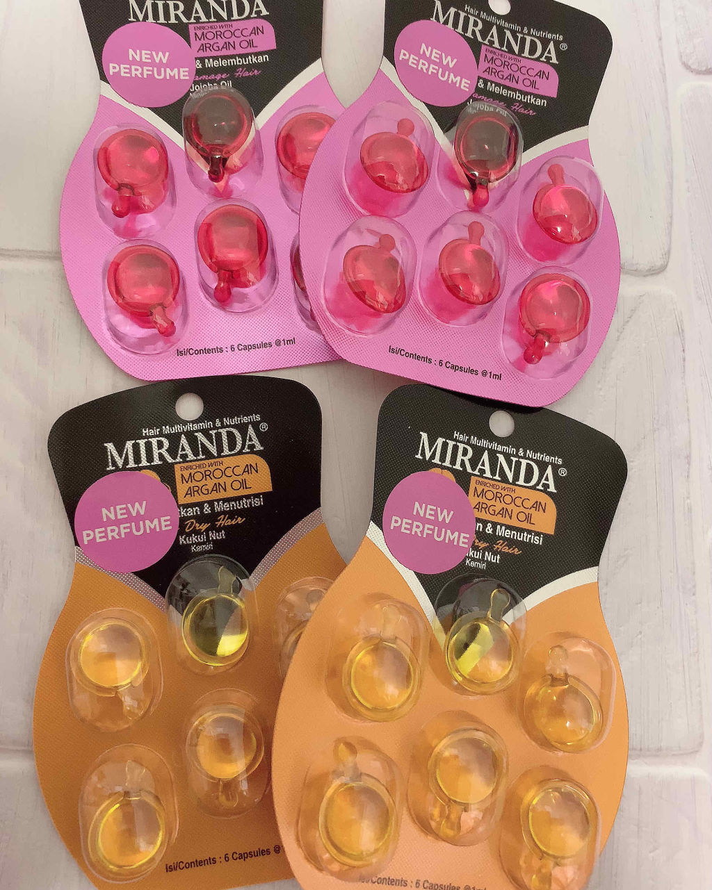 ヘアビタミン シルキーシャインヘアオイル/MIRANDA/ヘアオイルを使ったクチコミ（1枚目）