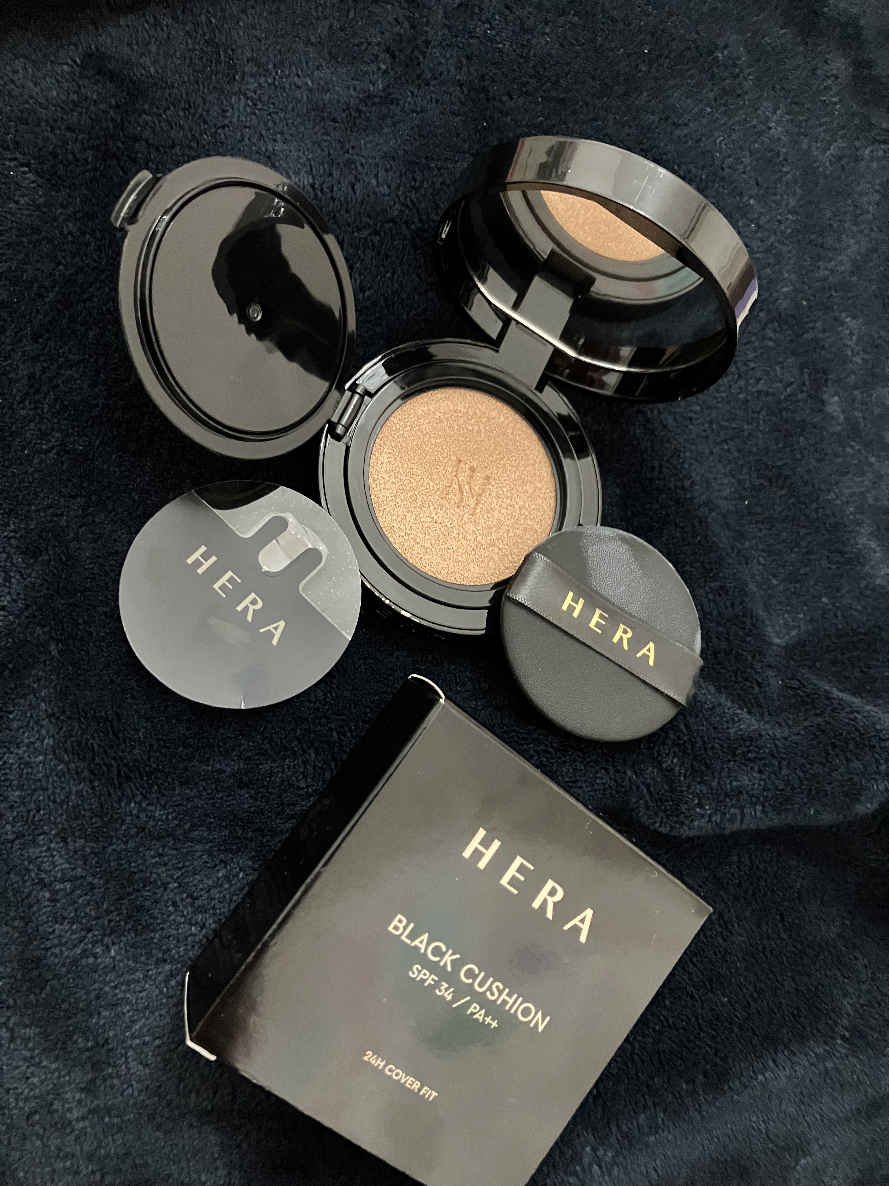 ブラック クッション/HERA/クッションファンデーションを使ったクチコミ（1枚目）