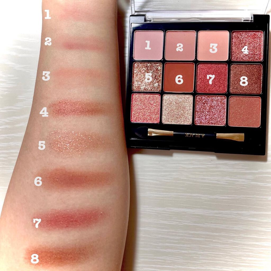 グラムチェンジマルチパレット/A.BLACK/マルチパレットを使ったクチコミ(3枚目)