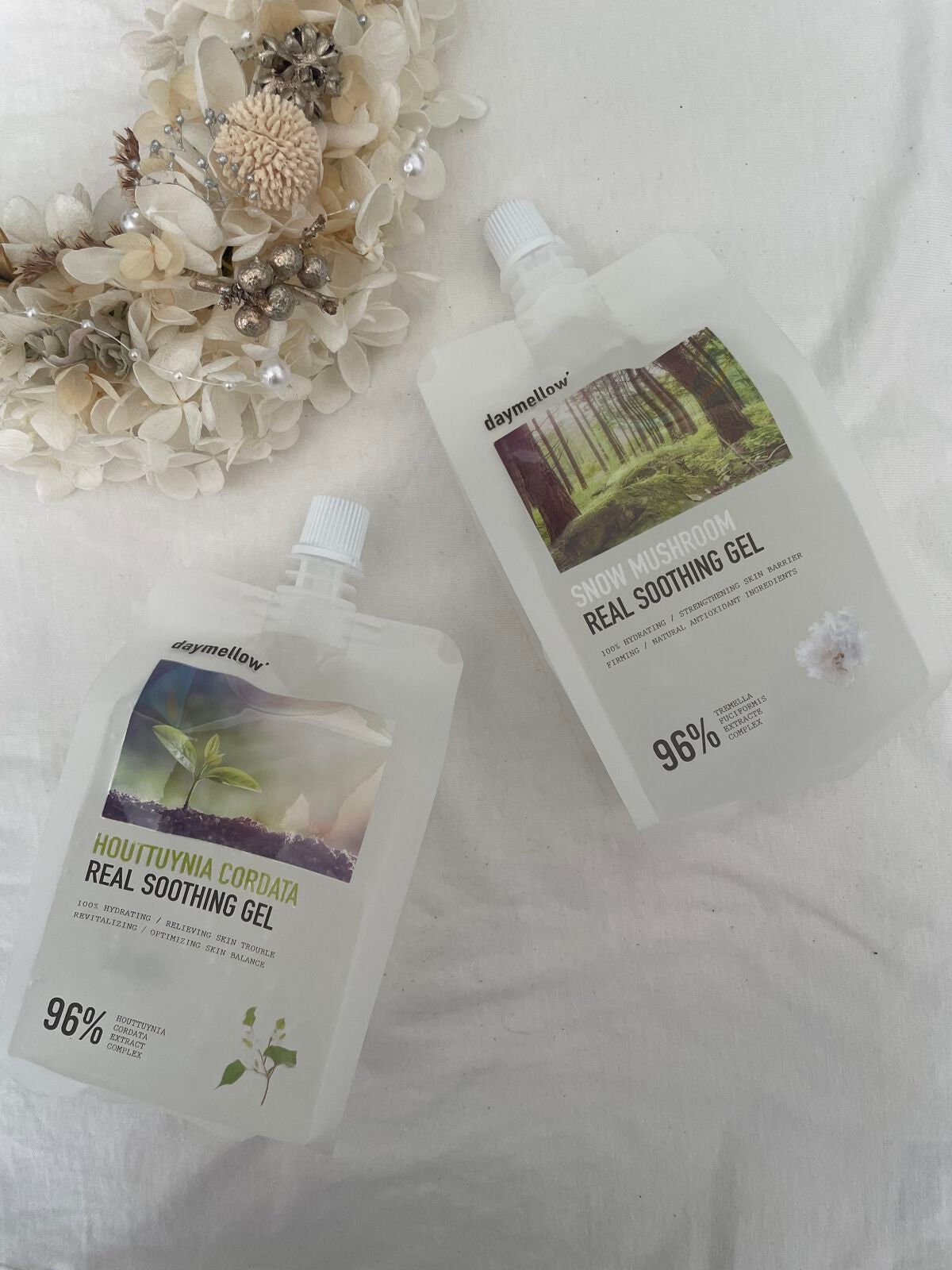 ドクダミリアルスージングジェル/daymellow’/ボディローションを使ったクチコミ(1枚目)