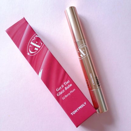 ゲットイットティントグレーズバーム/TONYMOLY/リップティントを使ったクチコミ(2枚目)