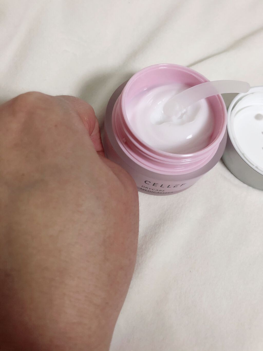 ドライケア メディカライザー/セルエフ/フェイスクリームを使ったクチコミ(4枚目)