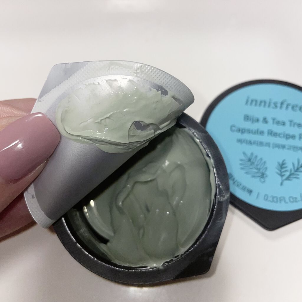 カプセルレシピパック N B＆T/innisfree/洗い流すパック・マスクを使ったクチコミ（3枚目）