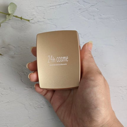 24 ミネラルモイストパウダーファンデ/24h cosme/パウダーファンデーションを使ったクチコミ(7枚目)