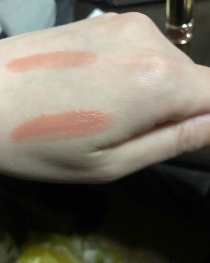 ルージュ ヴォリュプテ シャイン/YVES SAINT LAURENT BEAUTE/口紅を使ったクチコミ(1枚目)