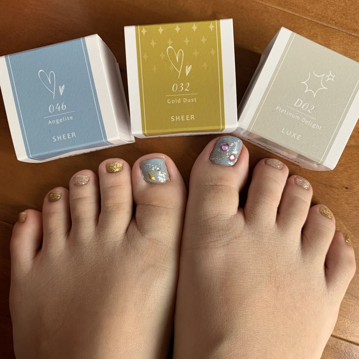 ジェリーネイルLEDジェルネイルキット/JELLY NAIL/ネイル用品を使ったクチコミ（3枚目）