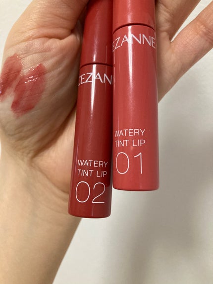 ウォータリーティントリップ/CEZANNE/リップティントを使ったクチコミ(4枚目)