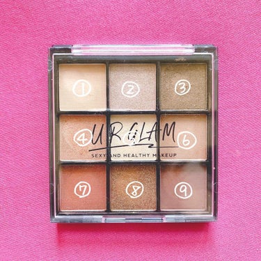 UR GLAM　BLOOMING EYE COLOR PALETTE/U R GLAM/アイシャドウパレットを使ったクチコミ（2枚目）