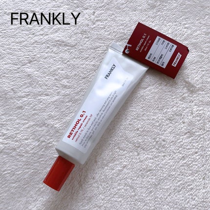 レチノール0.1%クリーム/Frankly/フェイスクリームを使ったクチコミ(1枚目)