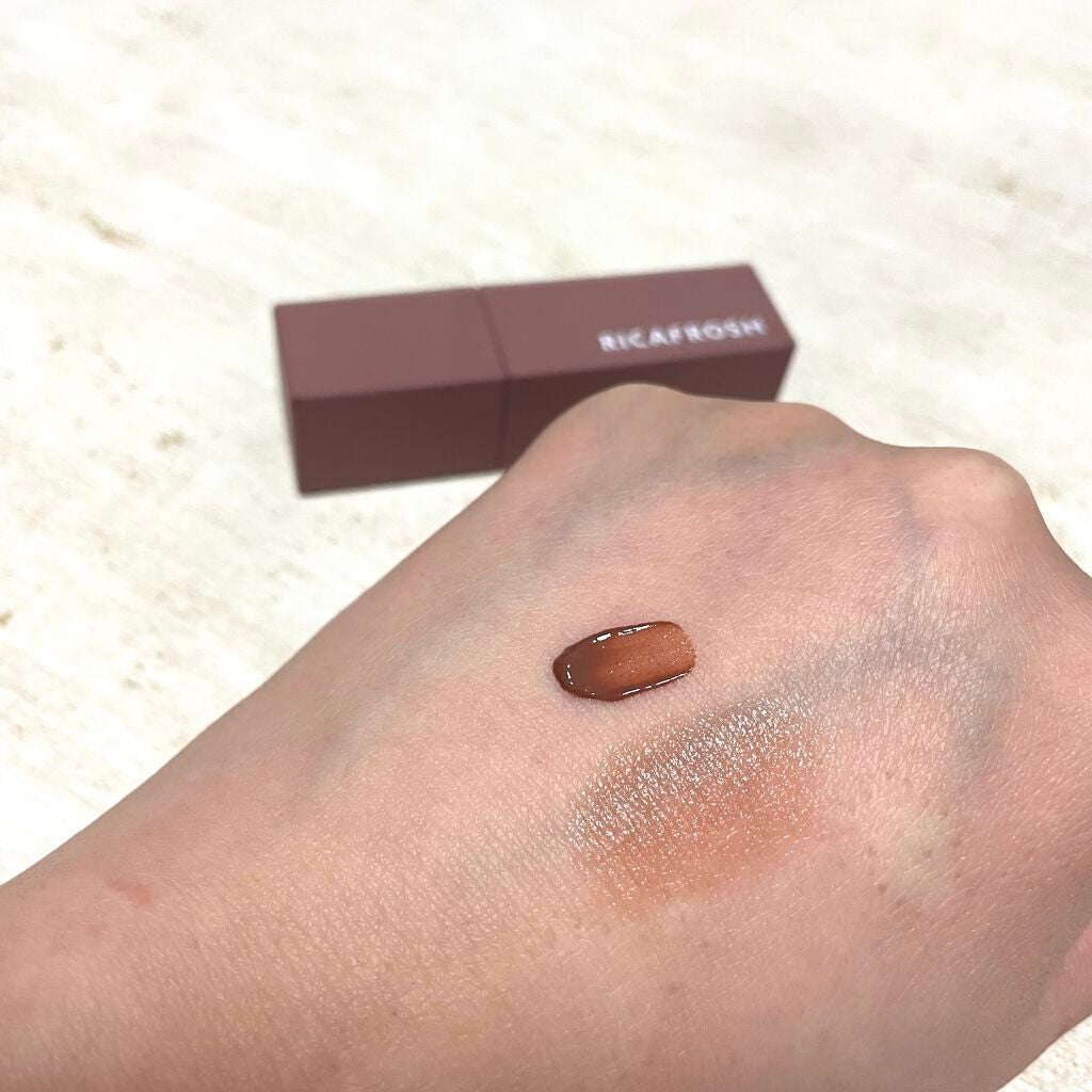 ジューシーリブティント/RICAFROSH/リップティントを使ったクチコミ(3枚目)