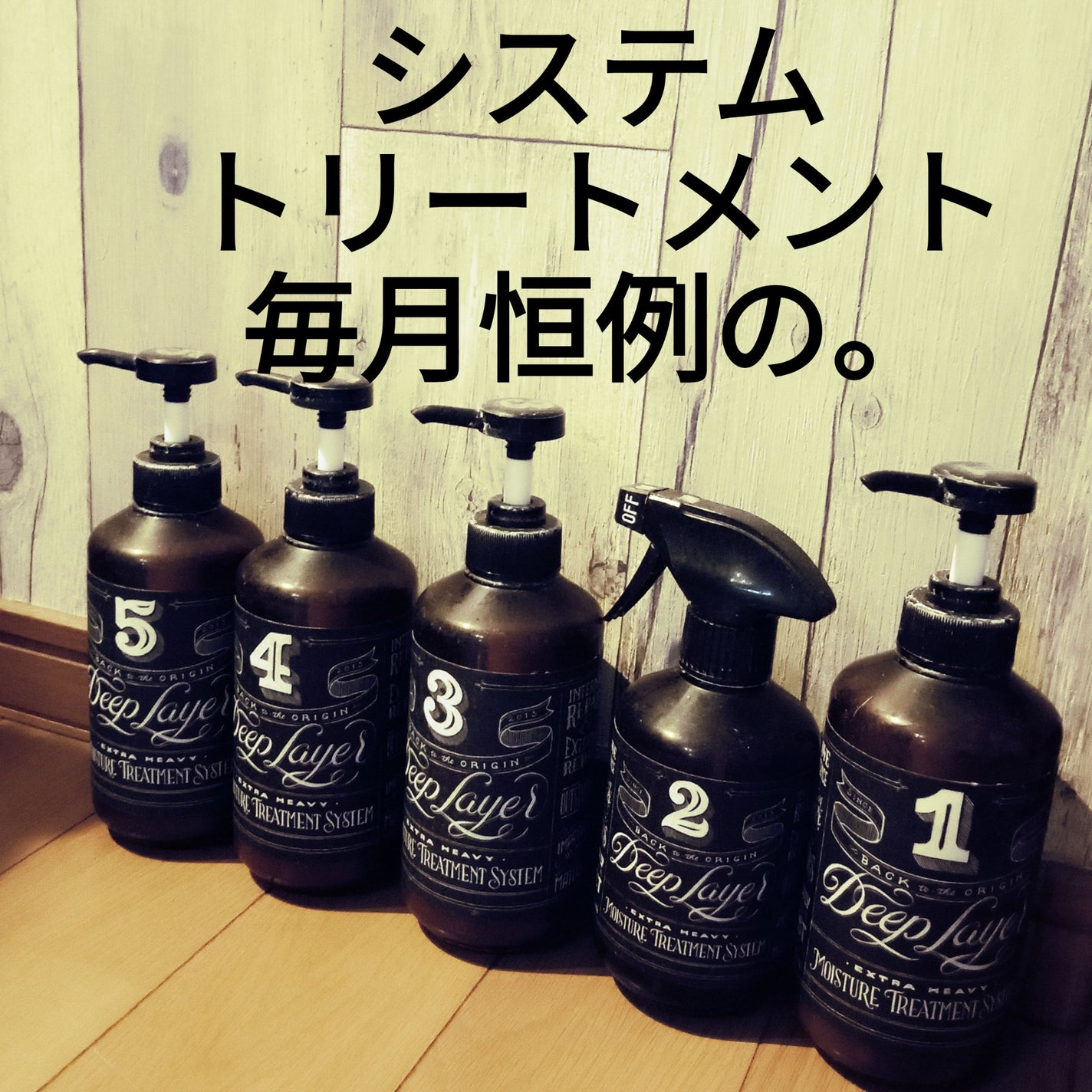 ディープレイヤー H/DeepLayer/洗い流すヘアトリートメントを使ったクチコミ(1枚目)
