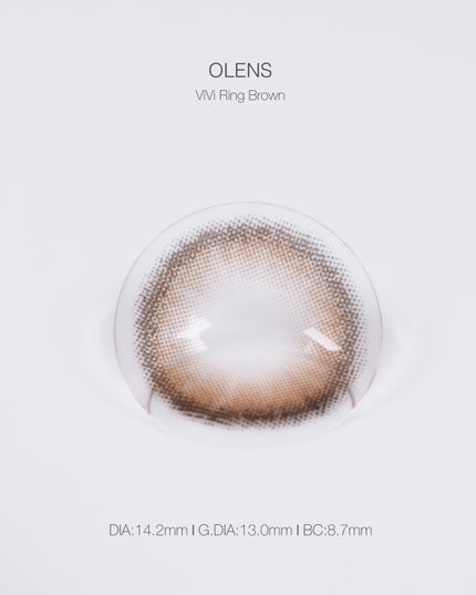 ViVi Ring 1day/OLENS/ワンデー(1DAY)カラコンを使ったクチコミ(2枚目)