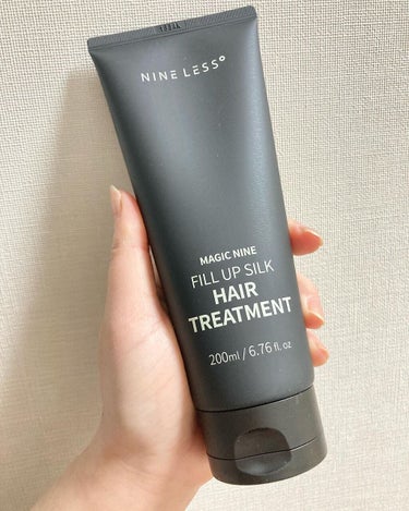 Magic Nine Fill Up Silk Hair Treatment/NINELESS/洗い流すヘアトリートメントを使ったクチコミ（6枚目）