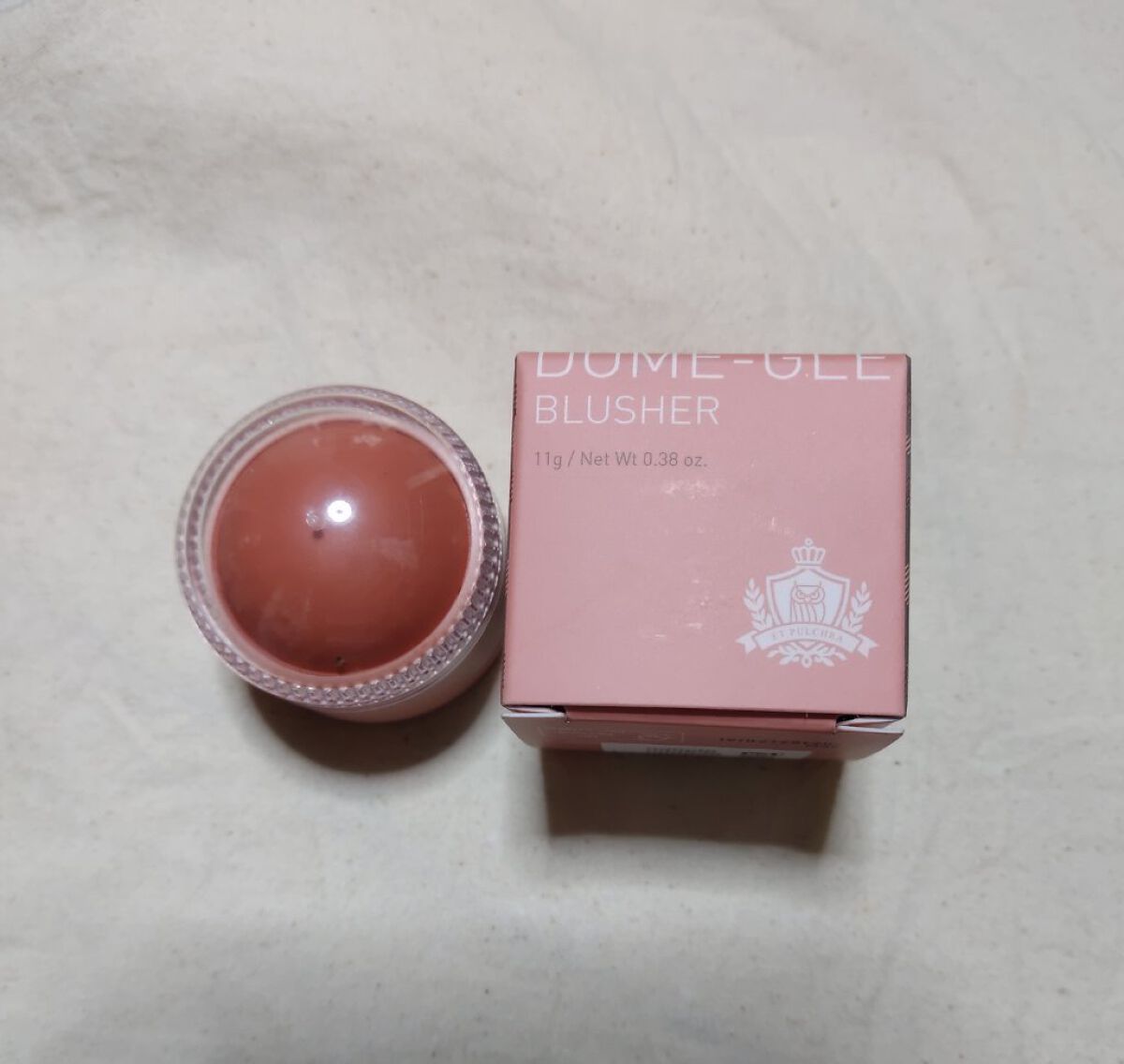 ドーム・グル・ブラッシャー #CR01 ジンジャーコーラル/Chris & Lily/ジェル・クリームチークを使ったクチコミ（1枚目）