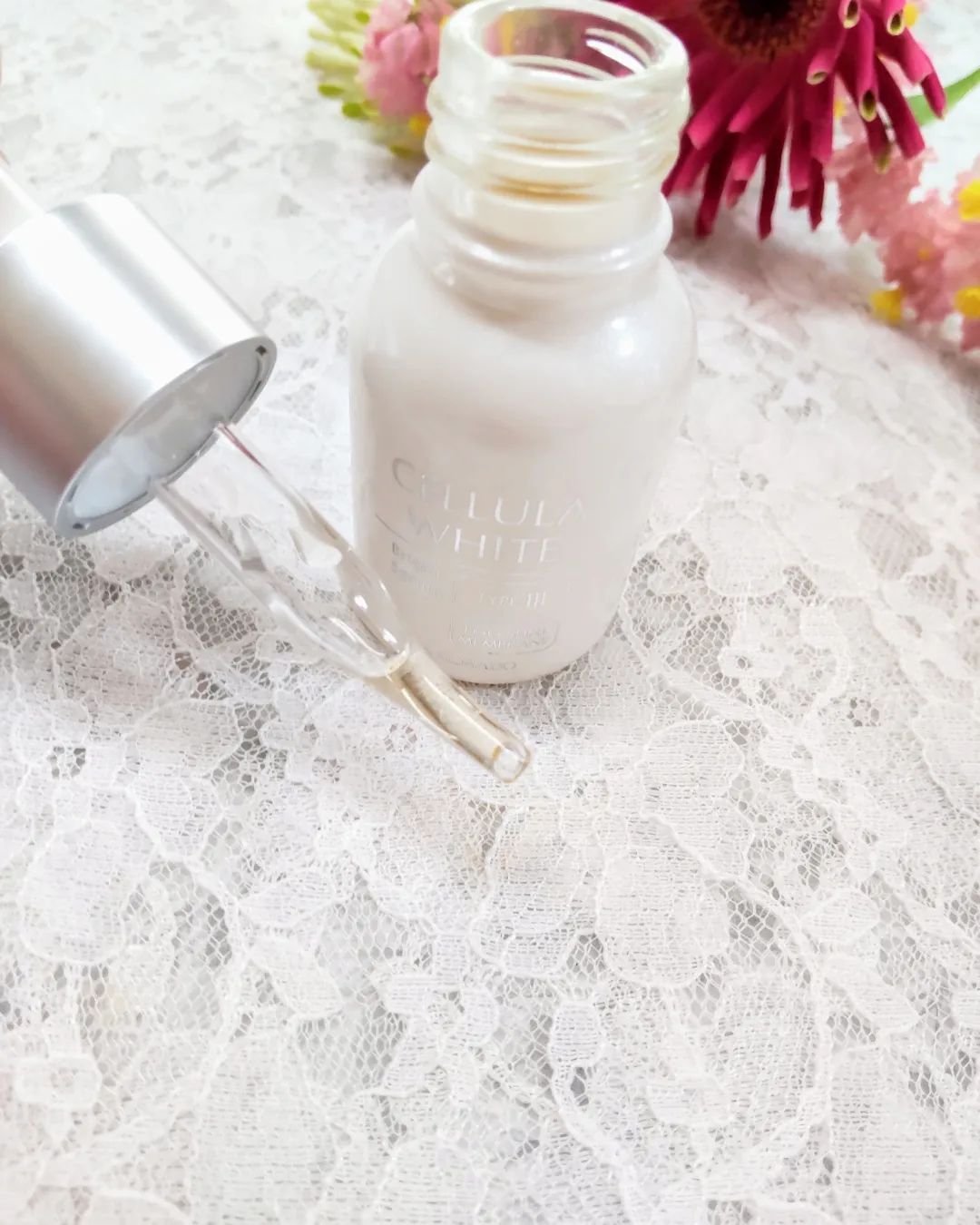 ホワイト ブライトセラム/CELLULA/美容液を使ったクチコミ（3枚目）