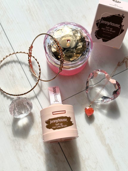 セルフアップヘアラインブラシ 01 ナチュラルブラウン/jenny house/ヘアカラーの画像