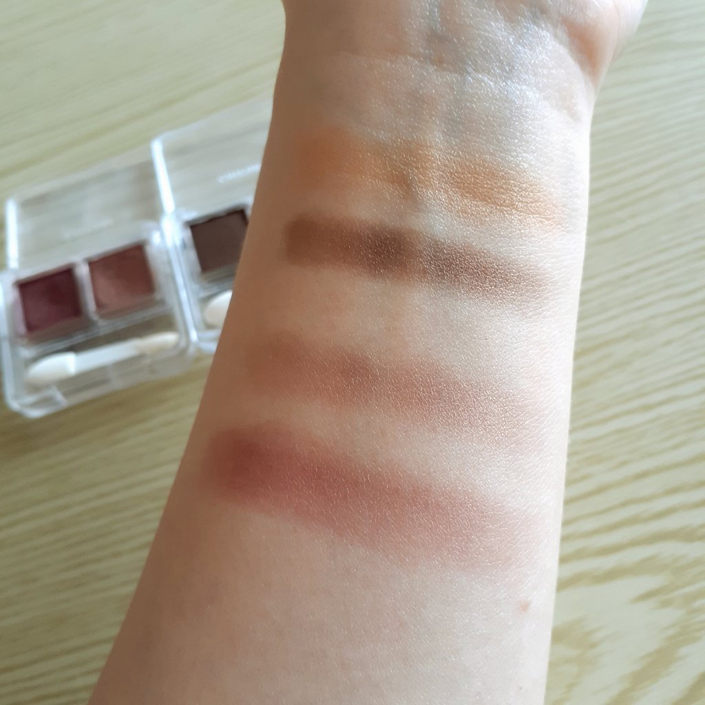 ツイン カラー アイシャドウ/ちふれ/アイシャドウパレットを使ったクチコミ（3枚目）