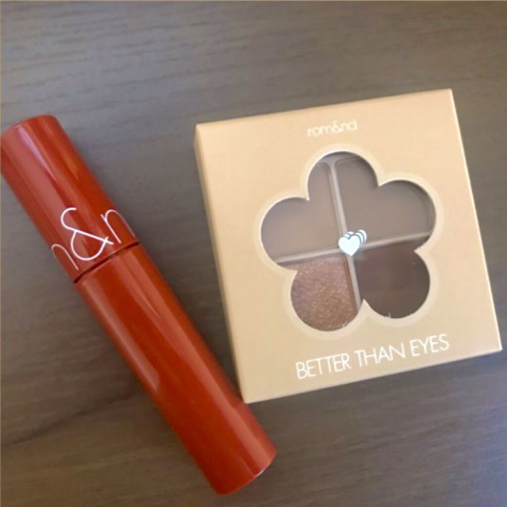 ジューシーラスティングティント/rom&nd/リップティントを使ったクチコミ（1枚目）