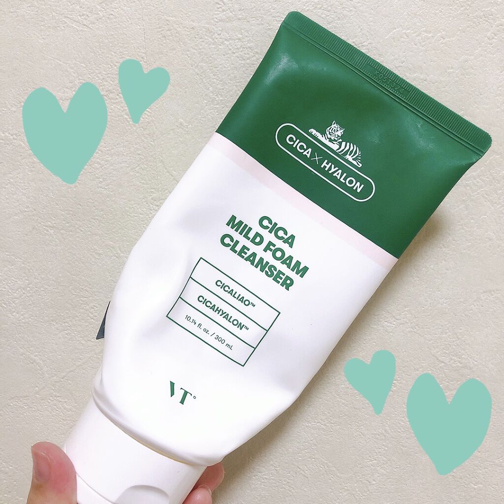 CICA マイルドフォームクレンザー/VT/洗顔フォームを使ったクチコミ（1枚目）