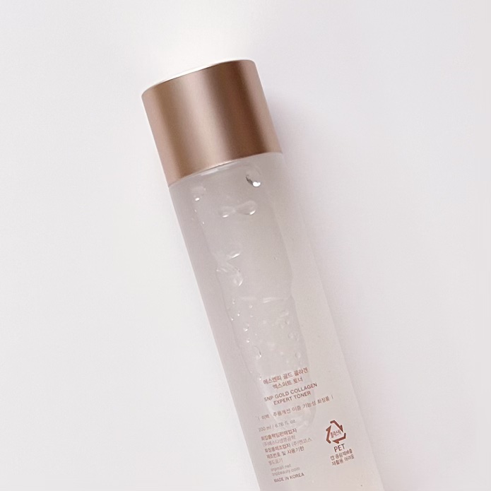 ゴールドコラーゲンエキスパートトナー/SNP/化粧水を使ったクチコミ（3枚目）